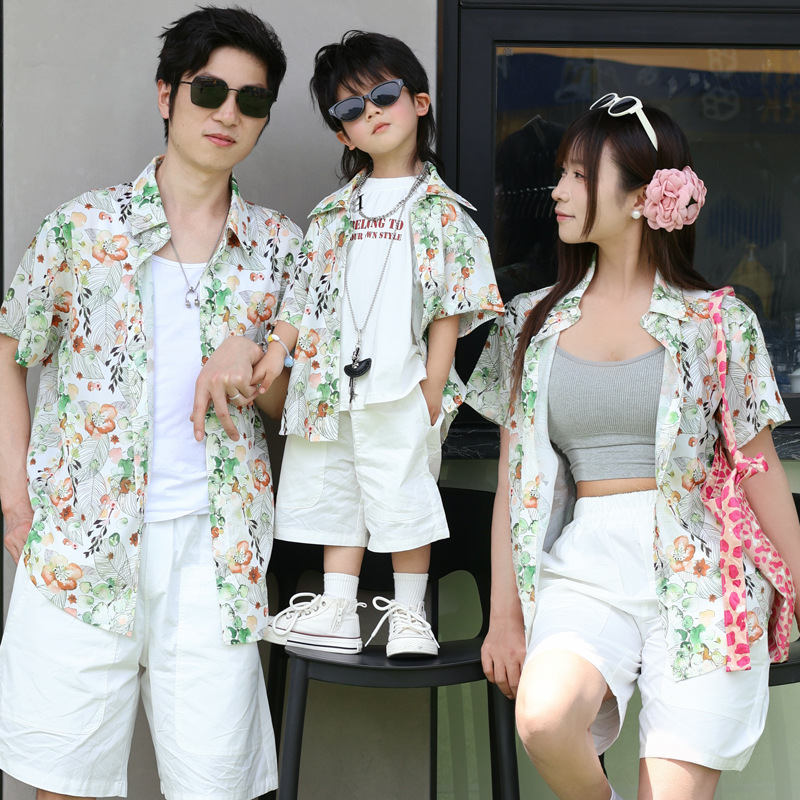 홀리데이 룩 부모-자식 꽃무늬 셔츠 온 가족 휴가 의류 - Plant Parent Clothing 리뷰 및 가격