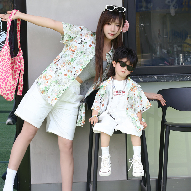 홀리데이 룩 부모-자식 꽃무늬 셔츠 온 가족 휴가 의류 - Plant Parent Clothing 리뷰 및 가격