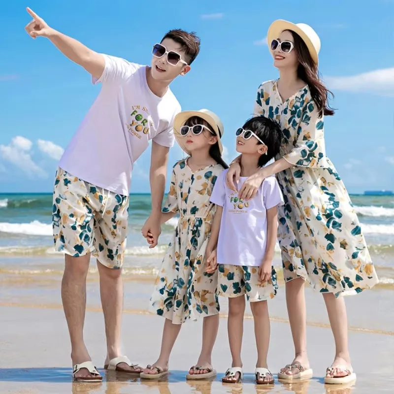리조트 가족 옷 부모와 자식 해변 의류 엄마 딸 동등한 - Plant Parent Clothing 리뷰 및 가격