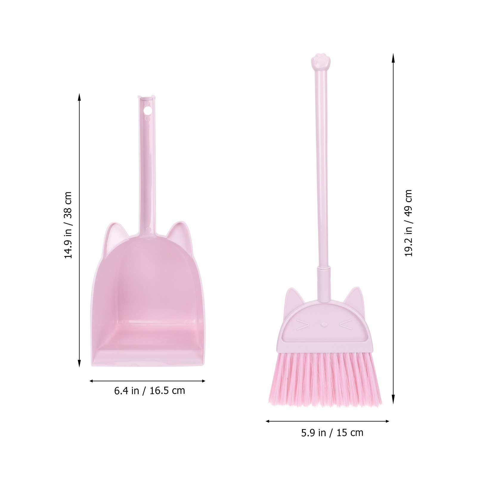 어린이 청소 빗자루 세트 1세트, 가벼운 플라스틱 빗자 - Plant Parent Free 리뷰 및 가격