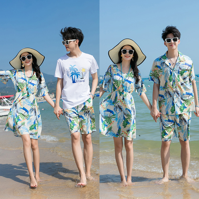 휴가 커플 룩 부모 자식 옷, 해변 가족 매칭 의류,  - Plant Parent Clothing 리뷰 및 가격